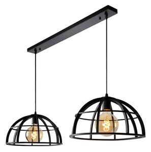 Lucide 76464/02/30 - Lustră pe cablu DIKRA 2xE27/60W/230V