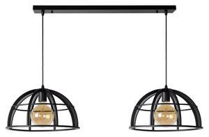Lucide 76464/02/30 - Lustră pe cablu DIKRA 2xE27/60W/230V