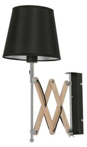 Aplica de perete MITO 1xE27 / 40W / 230V negru
