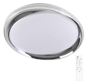 Plafonieră LED dimabilă GLOSSY 2xLED/36W/230V + telecomandă