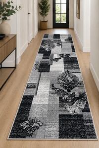 Traversa Hol, Model Cappuccino 16009, Gri, Festonata, Latime 100 cm 100 x 200