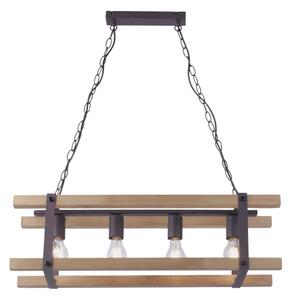 Leuchten Direkt 15684-79 - Lustră pe lanț EDITH 4xE27/60W/230V