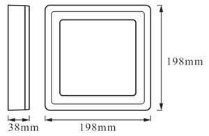 Ledvance - Plafonieră LED CLICK LED/15W/230V
