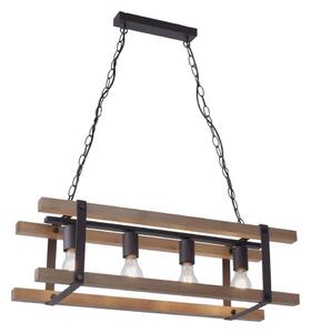 Leuchten Direkt 15684-79 - Lustră pe lanț EDITH 4xE27/60W/230V