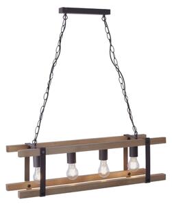 Leuchten Direkt 15684-79 - Lustră pe lanț EDITH 4xE27/60W/230V
