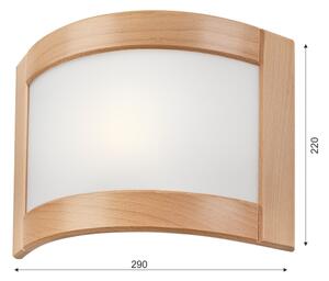 Aplica de perete ELODIE, 1 x E27, 60 W, 230 V