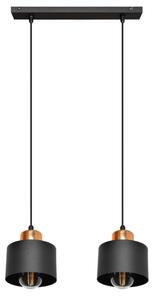 Lustră pe sfoară EDISON 2xE27/15W/230V