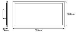 Ledvance - Lumină de plafon cu LED-uri Dimmer SMART + PLANON LED/22W/230V Wi-Fi