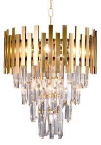 Lustră pe lanț ASPEN GOLD 9xE14/40W/230V