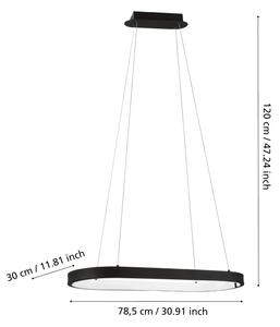 Lustră LED dimabilă pe cablu CODRIALES LED/30W/230V Eglo 99358