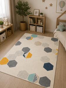 Model Cancun 18277-061, Covor Belgian, Multicolor 120x170