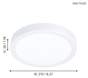 Eglo 99226 - Plafonieră FUEVA 5 LED/16,5W/230V
