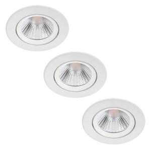 SET 3x plafonieră LED încastrată DIVE LED/5,5W/230V 2700K Philips