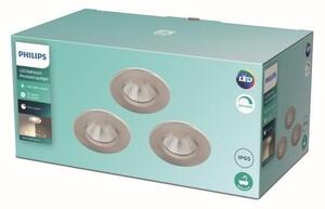 SET 3x corp de iluminat LED pentru baie dimabil LED/5,5W/230V 2700K IP65 Philips