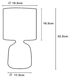 Lucide 47503/81/31 - Lampă de masă COSBY 1xE14/40W/230V