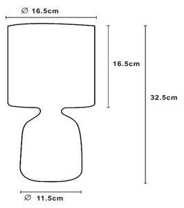 Lucide 47503/81/36 - Lampă de masă COSBY 1xE14/40W/230V