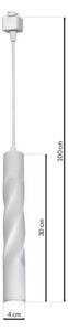 Lustră LED pe cablu pentru sistem pe șine TRACK PENDANT LED/3W/230V albă