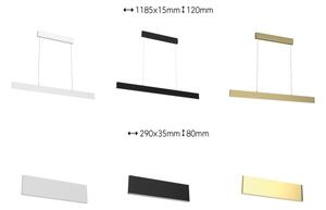 Aplică LED dimabilă Immax Neo 07129L LISTON LED/8W/230V auriu + telecomandă