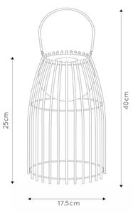 Lampă LED tactilă dimabilă Lucide 06801/01/30 FJARA LED/0,3W/3,7V IP44