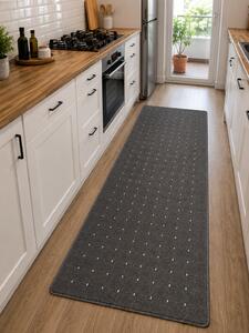 Traversa Antiderapanta, Model Stanford Lead Sugar, Latime 80 cm, Gri 80 x 200