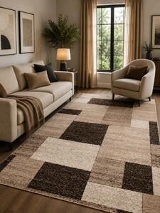 Model Mira 24143 140, Covor Dreptunghiular, Crem Maro 240x340