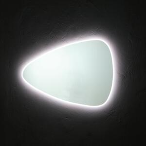 Oglindă Reversibilă, Triunghiulară, 100x85 Cm, Cu Sistem De Iluminare Led, Reversibilă