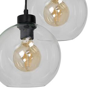 Lustră pe cablu SOFIA 3xE27/60W/230V transparent