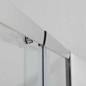 Ușă Duș Culisantă, Reglabilă 100-110 Cm, Din Sticlă Securizată | Leo