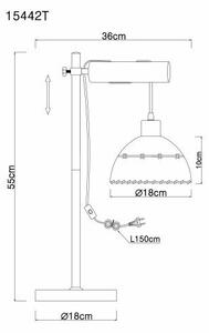 Lampă de masă Globo 15442T REX 1xE27/60W/230V