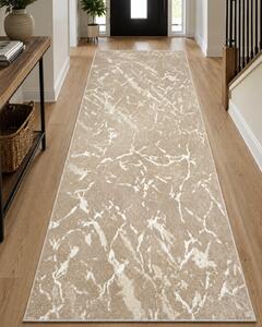Model Cappuccino 16132 112,Traversa Latime 120 cm, Crem Dreptunghi, 120 x 600, Crem