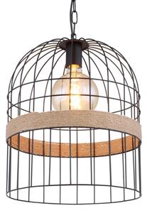 Lustră pe lanț Globo 15677H1 HALIA 1xE27/60W/230V