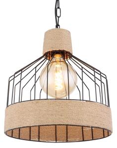 Lustră pe lanț Globo 15674H1 HALIA 1xE27/60W/230V