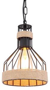 Lustră pe lanț Globo 15675H HALIA 1xE27/60W/230V