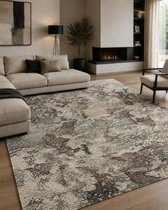 Covor Sufragerie Dormitor, Model Anny 33020 192, Gri Maro 78x150