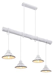 Lustră pe cablu Globo 54050-4H JOWITA 4xE27/40W/230V