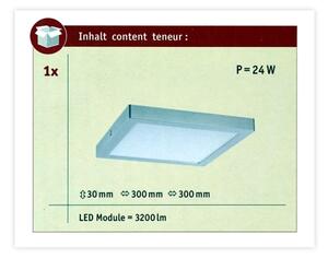 Plafonieră LED/22W Paulmann 70982 ABIA 230V