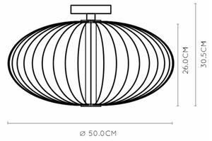 Plafonieră LED dimabilă Lucide 20114/50/30 CARBONY LED/5W/230V