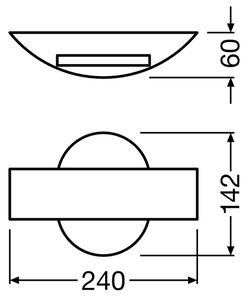Aplică LED de exterior SHIELD LED/11W/230V IP44