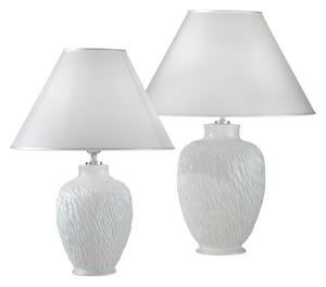 Lampă de masă CHIARA 1xE27/100W/230V albă d. 40 cm Kolarz A1340.71