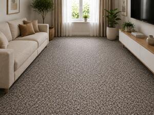 Covorul PVC linoleum Sare si Piper, Latimi 1.5 m, 2 m, Grej 200 x 500