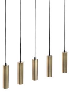 Lampă suspendată modernă bronz 5 lumini - Jeana