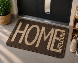 Covor Intrare, Model Flex Antiderapant 19503 91, Maro 50 x 80 cm Dreptunghi, 50x80
