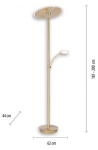 Paul Neuhaus ARTUR lampă de podea LED reglabilă 673-60- 2xLED/21W/230V+LED/6W