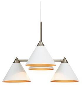 Lustră pe cablu Markslöjd 108077 KLINT 4xE14/40W/230V albă