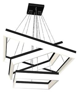 Lustră LED pe cablu NERO 3xLED/140W/230V