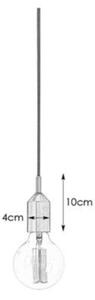 Lustră pe cablu Markslöjd 108098 BRONX 1xE27/60W/230V bronz