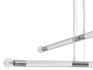 Lustră pe cablu BASTONE WHITE 4xE14/40W/230V