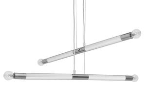 Lustră pe cablu BASTONE WHITE 4xE14/40W/230V
