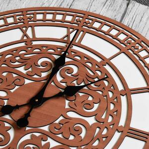 DUBLEZ | Ceas vintage din lemn pentru perete - Majestique