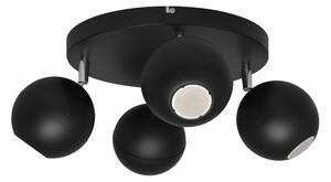 Spot LED MIDWAY 4xGU10/6,5W/230V negru